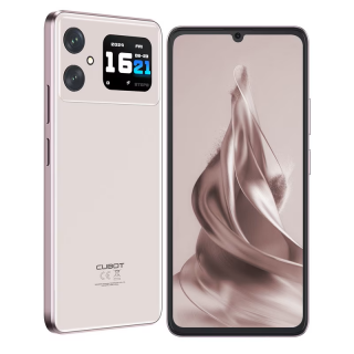 Telefon Mobil Cubot A20, Roz, 4G, 6.745   HD+ 90Hz, 12GB RAM (4GB + 8GB extensibili), 128GB ROM, Android 14, SC T616 Octa-Core, 48MP+16MP, OTG, Face ID, baterie 5100mAh, Dual SIM