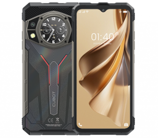 Telefon mobil  Cubot KingKong AX, Negru, 4G, 6.5   FHD+, 24GB RAM(12GB+ 12GB extensibil), 256GB ROM, Android 14,  MT6789(G99), 100MP+32MP, NFC, OTG, 5100mAh, Dual SIM