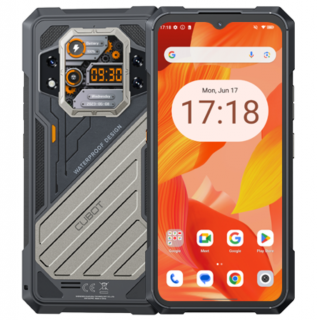 Telefon mobil  Cubot KingKong X, Negru, 5G, 6.58   FHD+ 120Hz Dual Screen, 32GB RAM(16GB+16GB extensibil), 512GB ROM, Android 14,  MediaTek Dimensity 7050, 100MP+32MP, NFC, OTG,  10200mAh, Dual SIM