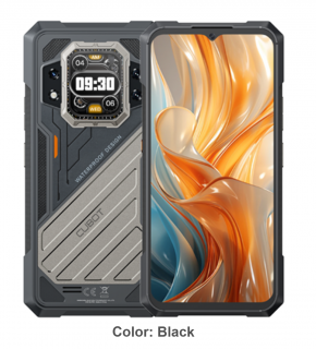 Telefon mobil  Cubot KingKong X Pro, Negru, 5G, 6.72   FHD+ 144Hz Dual Screen, 24GB RAM (12GB+12GB extensibil), 256GB ROM, Android 14,  MediaTek Dimensity 8200, 100MP+32MP, NFC, 10200mAh, Dual SIM