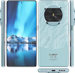 Telefon mobil  Cubot X90, Verde, 6.67   FHD+ AMOLED Curbat 120Hz, Dual Sim, 32GB RAM (16GB+16GB extensibil), 256GB ROM, Android 14,  MediaTek Helio G99, 100MP+16MP   32MP   5MP+0.3M, NFC, Scanare faciala