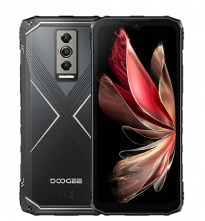 Telefon mobil Doogee Blade 10 Pro, Black Silver, 4G, 6.56   HD+ 90Hz, 16GB RAM(6GB + 10GB extensibil), 256GB ROM, 50MP, Spreadtrum T606, Android 14, 5150mAh, Face ID, NFC, DualSim