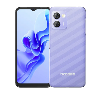 Telefon mobil Doogee N50 Pro Purple, 4G, 6.52   HD+, 20GB RAM(8GB+12GB extensibili), 256GB ROM, Android 13, Spreadtrum T606 , 4200mAh, Face Unlock, Dual SIM