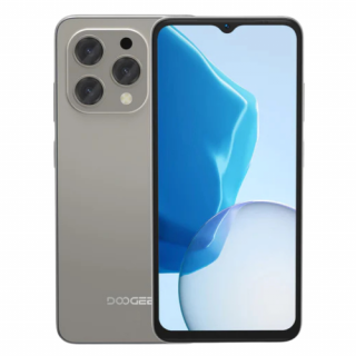 Telefon Mobil Doogee N55, Gri, 4G, 6.56   HD+ 90Hz Display, Android 14, 9GB RAM (4GB + 5GB extensibil), 128GB ROM, 13MP + 8MP, 5150mAh, Dual SIM