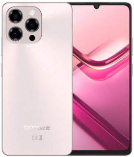 Telefon mobil Doogee Note 58 Pro, Auriu, 4G, 6.75   HD+ IPS 90Hz, 32GB RAM (8GB+24GB extensibili), 256GB ROM, Android 15, Unisoc T7250, Camera 16MP+8MP,  6250mAh, NFC, Dual SIM