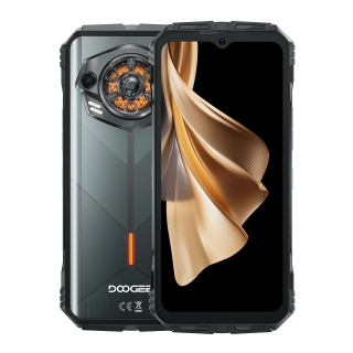 Telefon mobil Doogee S punk, Green, 4G, 6.58   FHD+ 90Hz, 16GB RAM(6GB + 10GB extensibil), 256GB ROM, Camera 50MP, Spreadtrum T606 Octa Core, Android 14, 10800mAh, DualSim