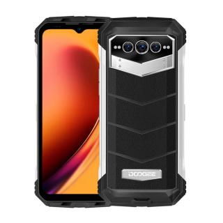 Telefon mobil Doogee V Max Moonshine Silver, 5G, 6.58   FHD+, 20GB RAM (12GB + 8GB extensibili), 256GB ROM, Dimensity 1080, Android 12, NFC, IP68, 22000mAh, Dual SIM