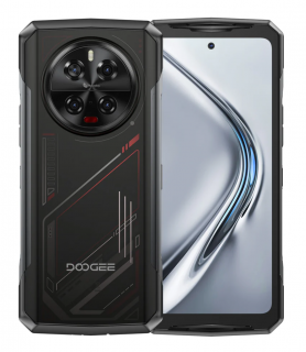 Telefon Mobil DOOGEE V40, Midnight Red, 5G, 6.78   1080x2460, Android 14, 32GB RAM (12GB + 20GB extensibil), 512GB ROM, 180MP + 20MP + 8MP, 8680mAh, Dual SIM