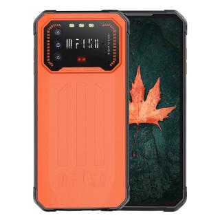 Telefon mobil F150 Air1 Pro Orange, 6.5   FHD+, Night Vision, 6GB RAM, 128GB ROM, Android 12, MTK G37 OctaCore, NFC, IP68, 5000mAh, Dual SIM