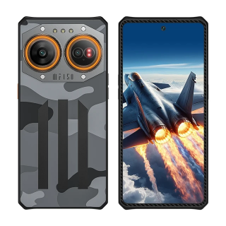 Telefon mobil F150 Air2 Ultra Black, Rugged ultra slim, 5G, 6.8   AMOLED FHD+ 120Hz, 32GB RAM (16GB + 16GB extensibili), 512GB ROM, Camera 108MP, Night Vision 64MP, 65W, Amprenta In-Display, Dual SIM