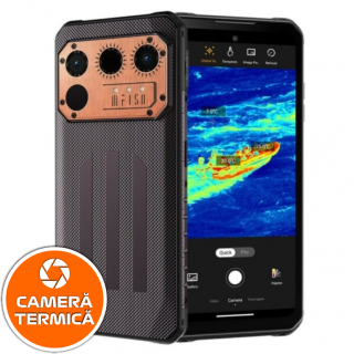 Telefon mobil F150 Raptor, 4G, 6.8   FHD+ 120hz, 12GB RAM, 256GB ROM,  Android 13, Octa Core, Camera termica si Night Vision, 10000mAh,108 MPx, NFC,  Dual SIM