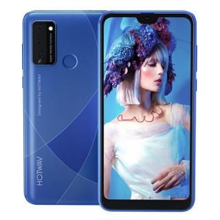 Telefon mobil HOTWAV H1 Albastru, 3G, 6.26   Notch, 2GB RAM, 16GB ROM, Android 11, MediaTek MT6580, Face ID, 3150mAh, Dual SIM