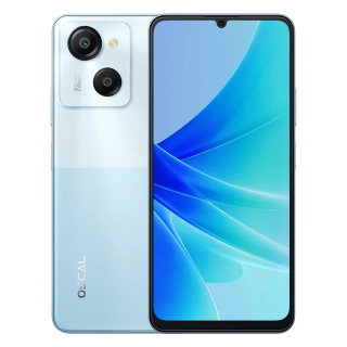 Telefon mobil Oscal MODERN 8 Albastru, 4G, 6.75   HD+, 16GB RAM (8GB + 8GB extensibili), 256GB ROM, 50MP, Android 13, Unisoc T616, 6000mAh, Dual SIM