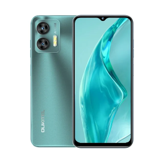 Telefon mobil OUKITEL C36 Green, 4G, 6.5   HD+, 8GB RAM (4GB+ 4GB extensibili), 128GB ROM, Android 13, Camera foto 13MP+5MP, T606 Octa Core, 5150mAh, GPS, OTG, OTA, Dual SIM