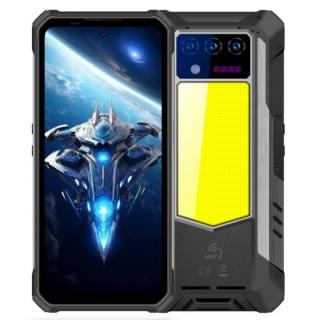 Telefon Mobil Oukitel WP100 Titan, Proiector video, 5G, 6.8   FHD+, Android 14, 16GB RAM, 512GB ROM, 20MP Night Vision, 200MP + 32MP, MediaTek Dimensity 7300, 33000mAh, 66W, Dual SIM