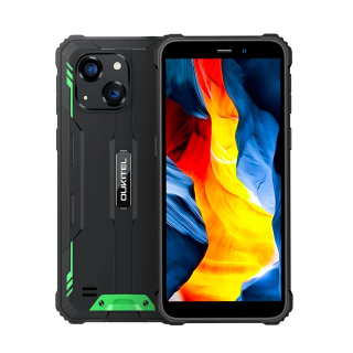Telefon mobil Oukitel WP32 Verde, 4G, 5.93   HD+, 16GB RAM (4GB + 12GB extensibili), 128GB ROM, 20MP+ 5MP, Android 14, Unisoc UMS9230, NFC, 6300mAh, Dual SIM