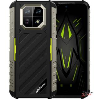 Telefon mobil Ulefone Armor 22 Verde, 4G, IPS 6.58   120Hz, 64MP, Night Vision, 16GB RAM (8GB + 8GB extensibili), 128GB ROM, Helio G96, NFC, Dual SIM