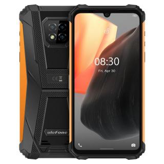 Telefon mobil Ulefone Armor 8 Pro Orange, 4G, 6.1   Waterdrop, 8GB RAM, 128GB ROM, Android 11, Helio P60, NFC, IP68, 5580mAh, Dual SIM