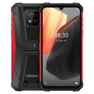 Telefon mobil Ulefone Armor 8 Pro Rosu, 4G, 6.1   Waterdrop, 8GB RAM, 128GB ROM, Android 11, Helio P60, NFC, IP68, 5580mAh, Dual SIM