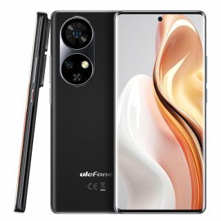 Telefon mobil Ulefone Note 17 Pro Negru, 4G, 6.78   3D Amoled, 24GB RAM (12GB + 12GB extensibili), 256GB ROM, Android 13, 108MP+32MP, MediaTek Helio G99, NFC, 5050mAh, 33W, Dual SIM