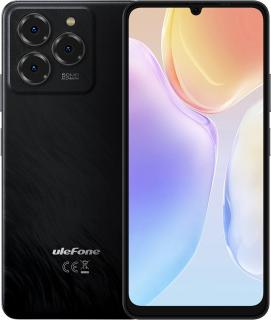 Telefon Mobil Ulefone Note 20 Pro, Negru Satin, 4G, 6.75   HD+, Android 14, 8GB RAM (4GB + 4GB extensibili), 256GB ROM, Camera 50MP, Unisoc T606, 6000mAh, Dual SIM