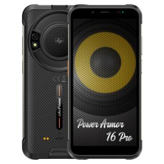 Telefon mobil Ulefone Power Armor 16 Pro Negru, 4G, Difuzor 3.5W, IPS 5.93  , 4GB RAM, 64GB ROM, Android 12, Helio G25, 9600mAh, Dual SIM