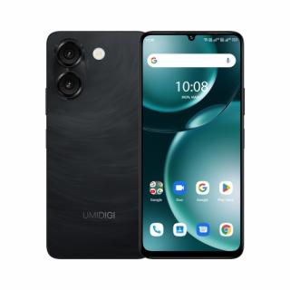 Telefon mobil UMIDIGI G9A, Negru, 4G, 6.75   HD+, 8GB RAM (4GB + 4GB extensibili), 64GB ROM, Android 14 Go, 13MP Ultra-Clear AI Camera, 5000mAh, Dual SIM