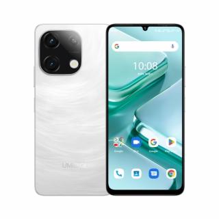 Telefon mobil UMIDIGI G9T, Alb, 4G, 6.75   90Hz, 8GB RAM (4GB + 4GB extensibili), 128GB ROM, Android 14,  13MP Ultra-Clear AI Camera, 5000mAh, Dual SIM