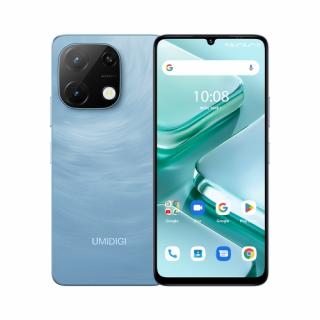 Telefon mobil UMIDIGI G9T, Albastru, 4G, 6.75   90Hz, 8GB RAM (4GB + 4GB extensibili), 128GB ROM, Android 14,  13MP Ultra-Clear AI Camera, 5000mAh, Dual SIM