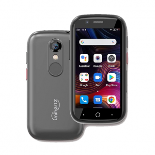 Telefon mobil Unihertz Jelly 2E Argintiu, 4G, 3.0  , 4GB RAM, 64GB ROM, Android 12, A20 MT6761D Quad-Core, 2000mAh, Dual SIM