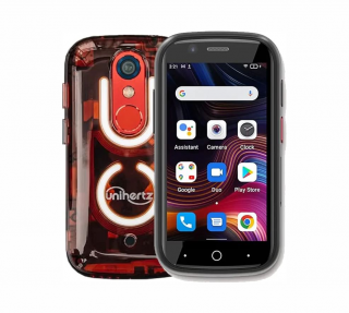Telefon mobil Unihertz Jelly Star Red, 4G, 3.0  , 8GB RAM, 256GB ROM, Android 13, Helio G99 Octa-Core, Bt v5.3, NFC, OTG, 2000mAh, Dual SIM