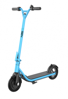 Trotineta electrica pliabila iSEN C1 KIDS  Albastru, boxa bluetooth, 8  , motor 200W, autonomie max. 10-15 km, pana la 15km h