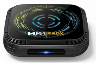 TV Box iSEN HK1RBOX H8X Smart Media Player Negru, 4K, 4GB RAM, 64GB ROM, Android 14, Allwinner H728 Quad Core A55, Bluetooth 5.0+