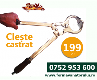 Cleste pentru castrat bovine