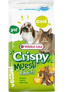 Hrana iepuri pitici Crispy Muesli Rabbits 2.75 kg + 400gr BONUS - Versele Laga