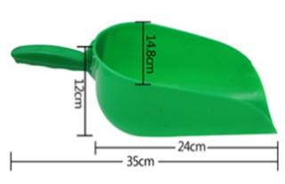 Scafa din plastic pentru furaje 350mm