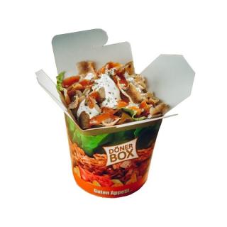 Cutie doner box din carton 26OZ, 50 buc, multicolor