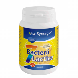 7 bacterii lactice 20cps - Bio-Synergie