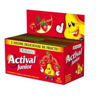 Actival junior 60cpr masticabile - Beres