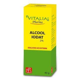 Alcool iodat 2% 40gr - Vitalia Pharma