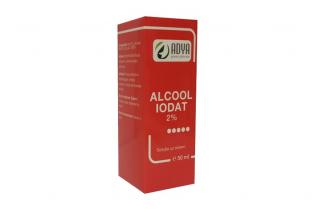 Alcool iodat 2% 50ml - Adya Green Pharma