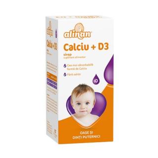 Alinan calciu +d3 sirop 150ml - Fiterman Pharma