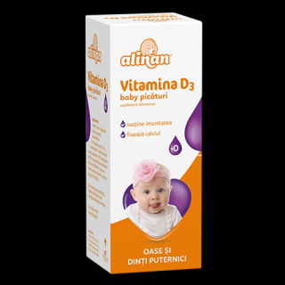 Alinan vitamina d3 baby 10ml - Fiterman Pharma
