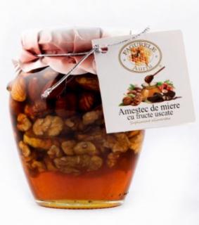 Amestec de miere cu fructe uscate 360gr - Euro Apicola