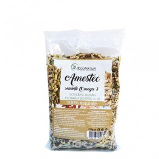 Amestec seminte omega 3 250gr - Eco Natur