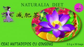 Antiadipos cu ginseng china 2,5gr 30dz - Naturalia Diet