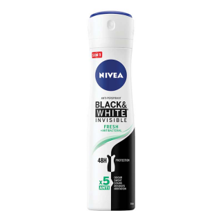Antiperspirant blackwhite invisible fresh spray 150ml - Nivea