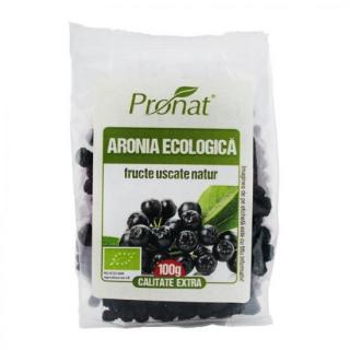 Aronia fructe uscate eco 100gr - Pronat