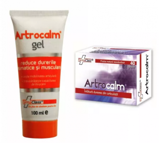 Artrocalm 40cps+artrocalm gel 100ml-20% gratis - Farma Class