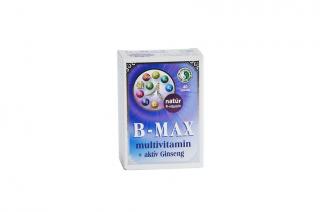 B-max multivitamine aktiv ginseng 40cpr - Mixt Com
